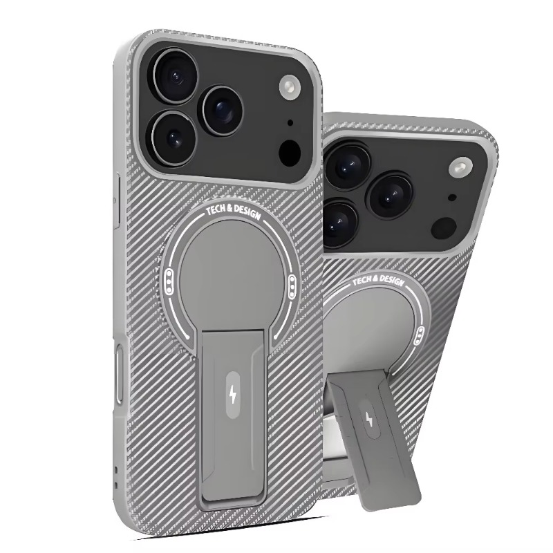 Matte Hard Pc Back Case - Custodia magnetica di lusso con supporto