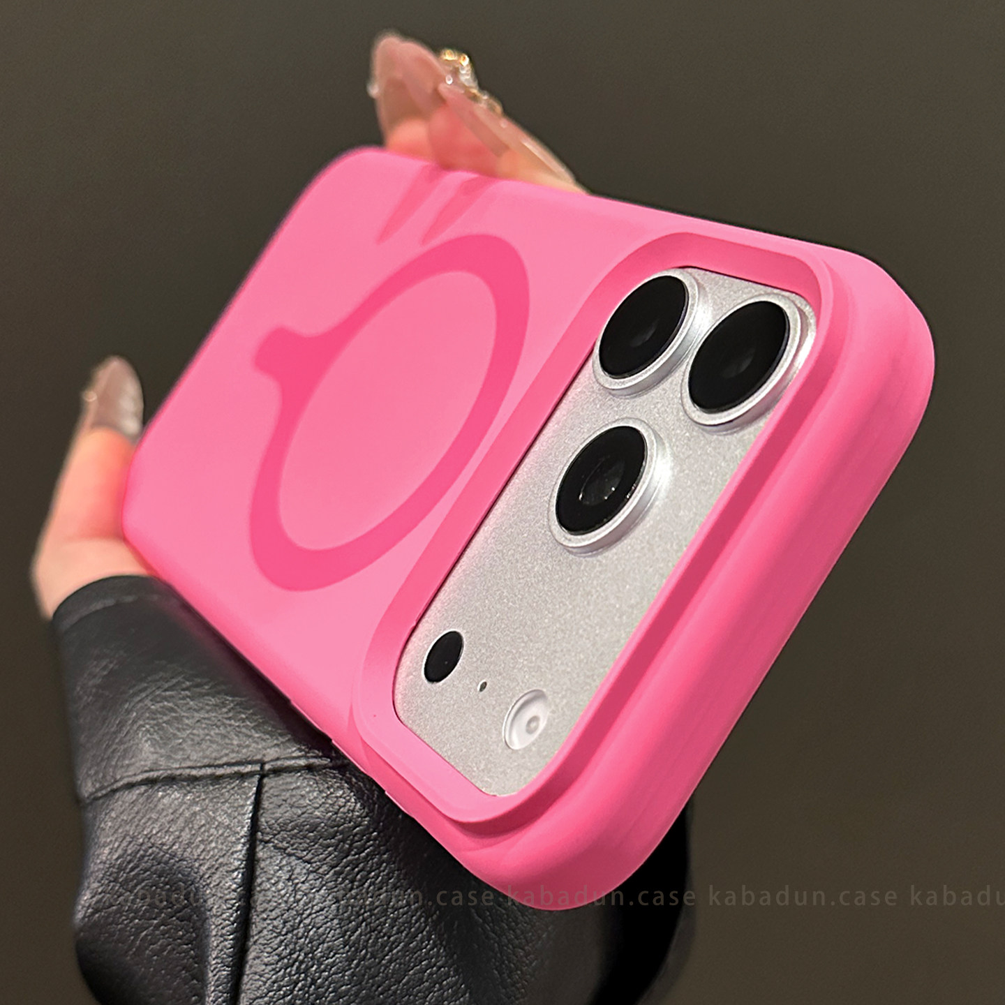 Liquid Silicone Magnetic Phone Case - Cover Protettiva in Silicone Liquido Dopamine