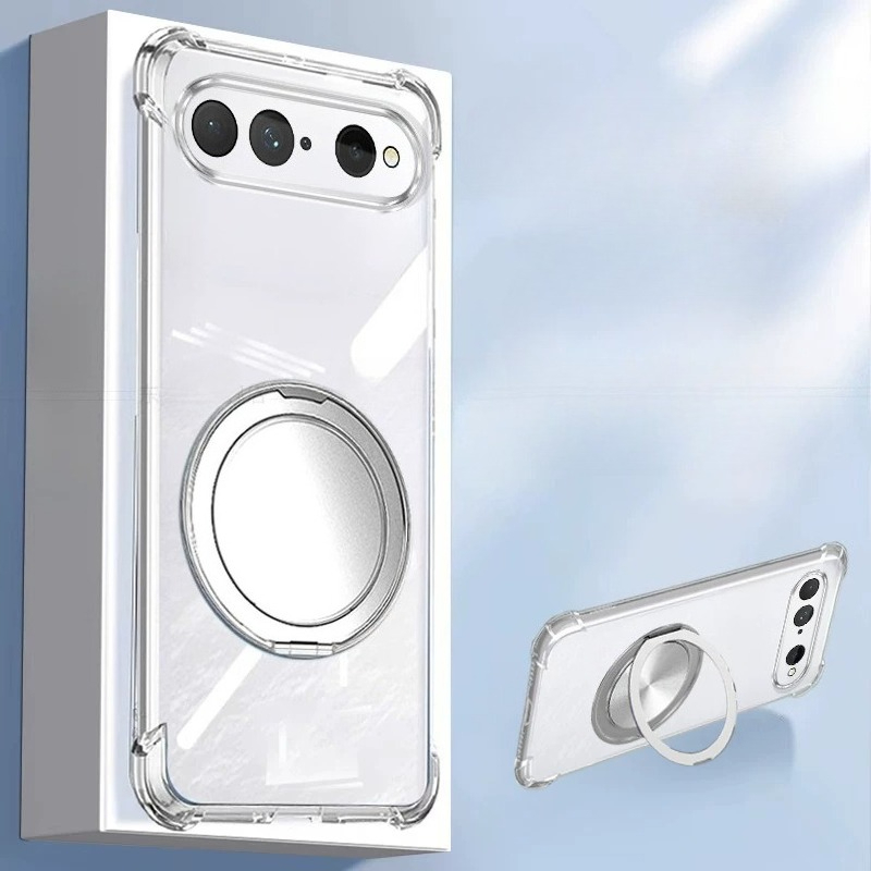 Custodia con supporto magnetic - Clear Shockproof Bumper Case recensione e prezzo