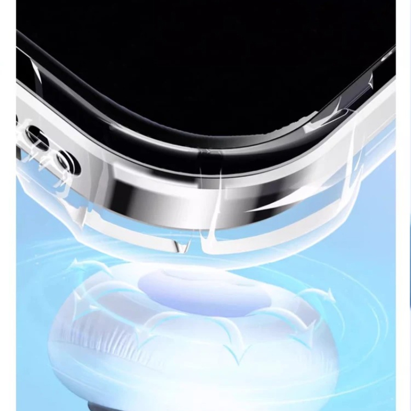 Custodia con supporto magnetic - Clear Shockproof Bumper Case recensione e prezzo