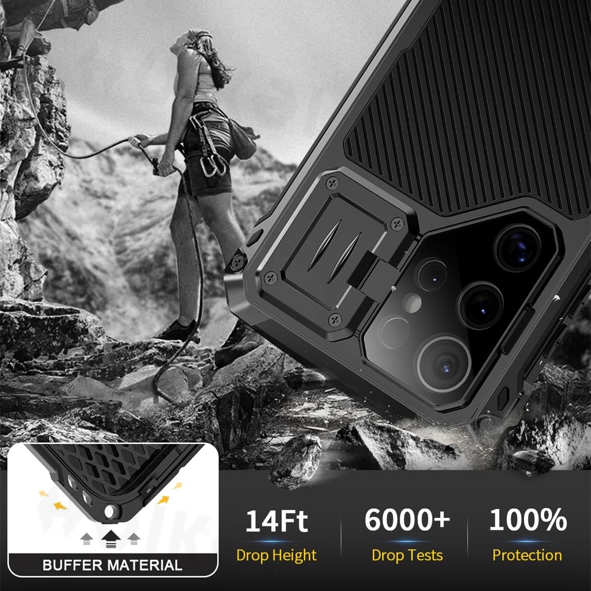 Custodia per Samsung Galaxy S2 - Heavy Duty 360 Full Body Protective Case recensione e prezzo