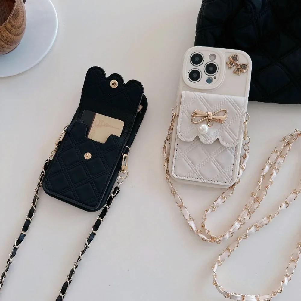 Custodia per telefono con port - Leather Wallet Card Holder Phone Cover recensione e prezzo