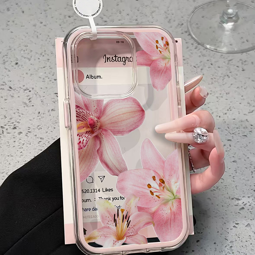 Custodia Trasparente con Fiore - Clear Shockproof Bumper Case recensione e prezzo
