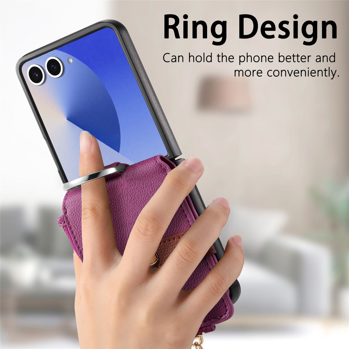 Custodia di Lusso Porta Carte  - Leather Wallet Card Holder Phone Cover recensione e prezzo