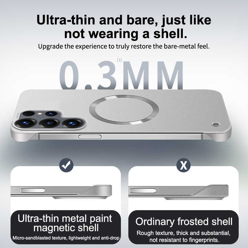 Custodia Magnetica Ultra Sotti - Ultra Thin Frameless Phone Cover recensione e prezzo