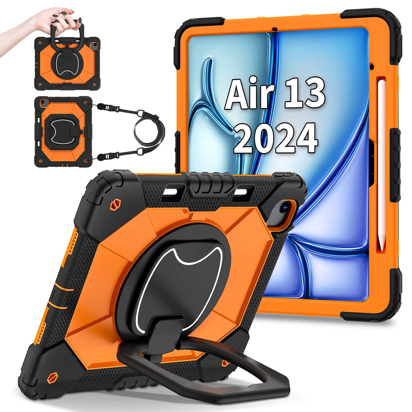 Custodia per iPad Pro 13 M5 Ai - Heavy Duty 360 Full Body Protective Case recensione e prezzo