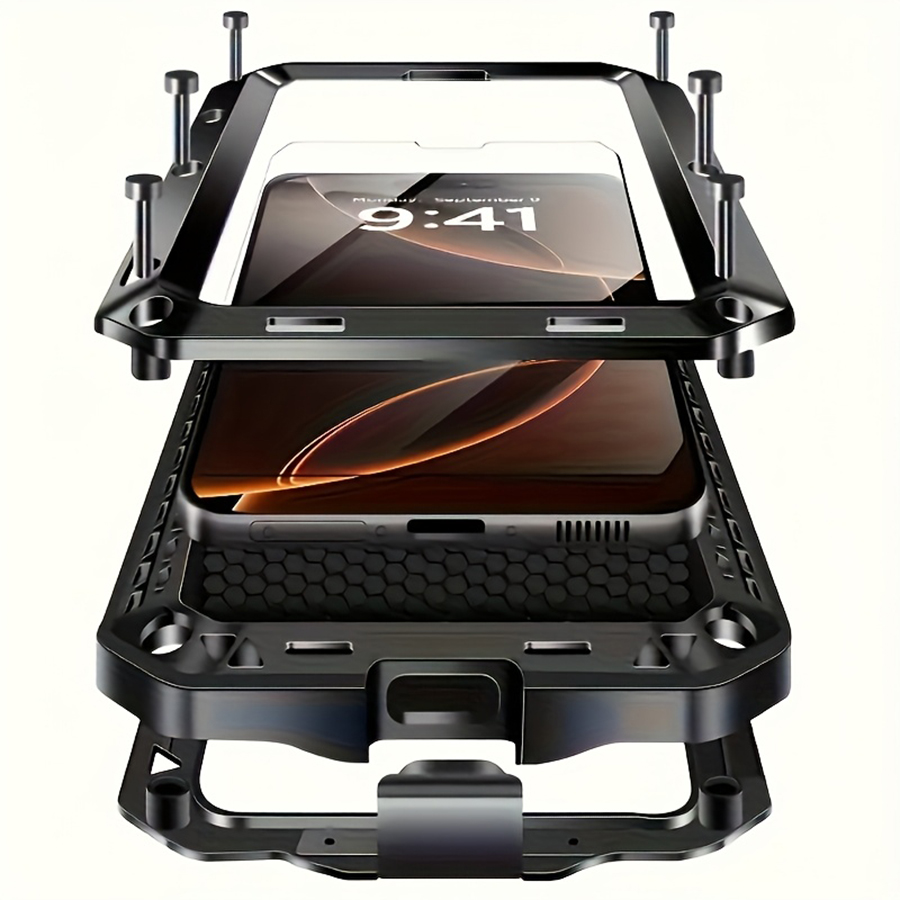 Custodia per telefono in metal - Heavy Duty 360 Full Body Protective Case recensione e prezzo